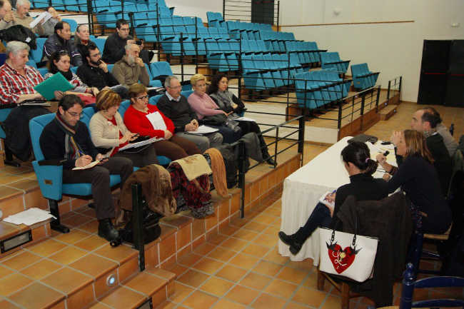 Junta Distrito de febrero 2014 celebrada en La Chumbera.