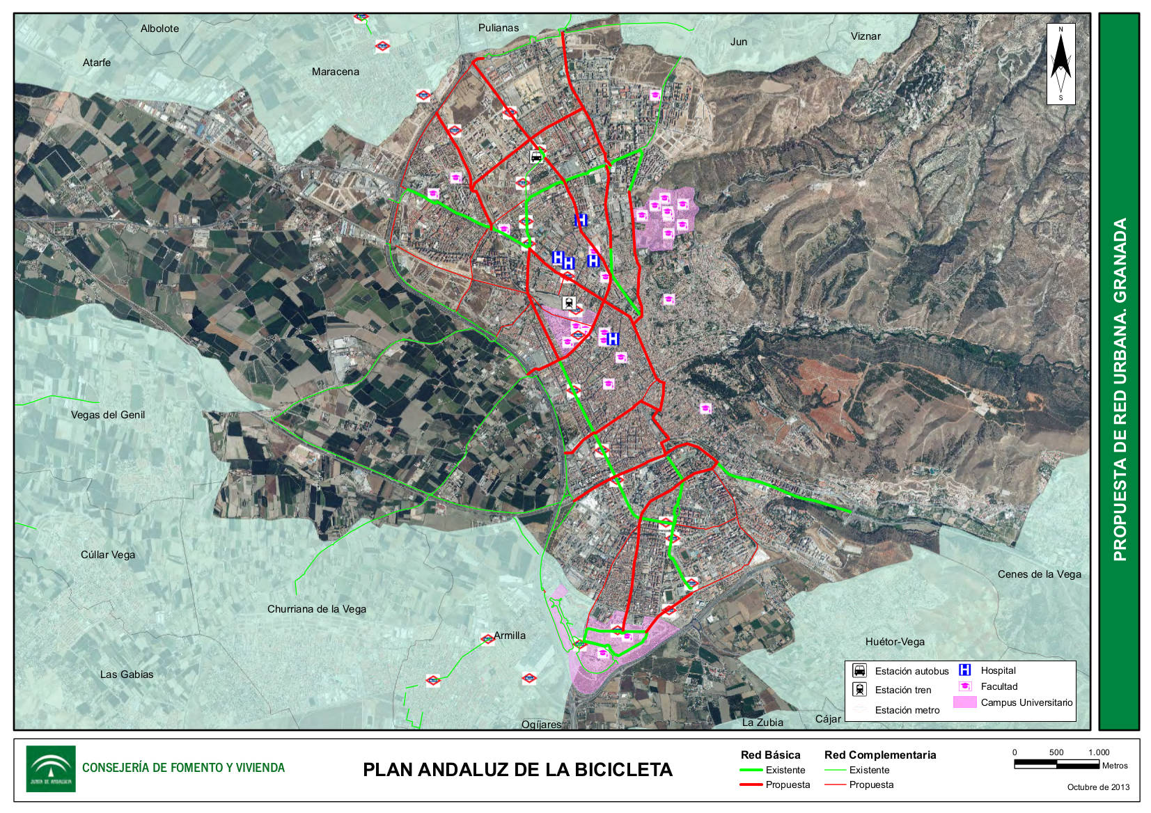 Plan Andaluz Bicicleta Propuesta Granada 2014