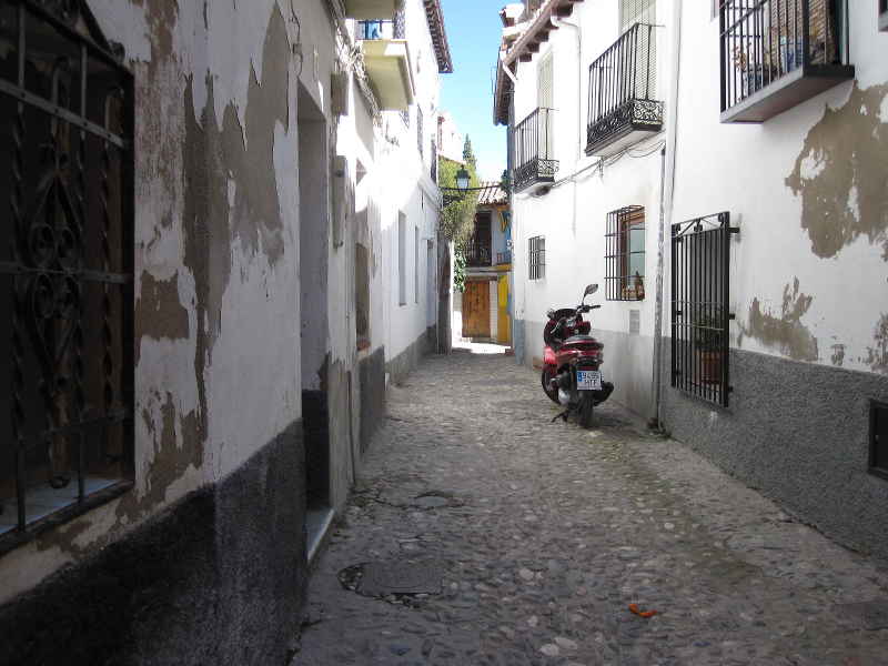 Casas de la calle Aljibe de Trillo. 2014