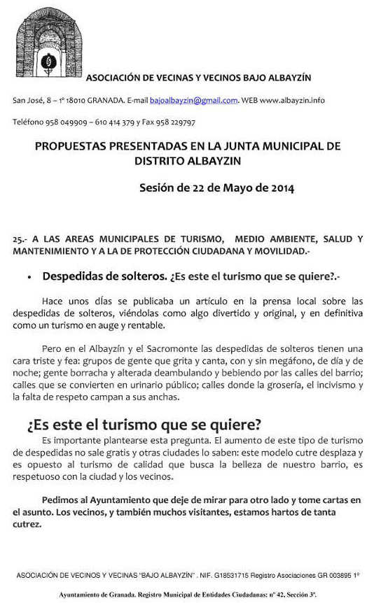 Propuestas JMD mayo 2014