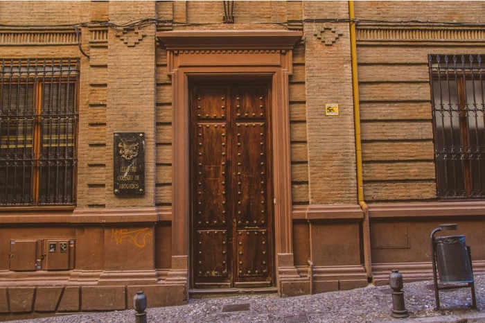 Casa de Francisco González Carrascosa (Partido Agrario Español) - La residencia de González Carrascosa se encontraba en la actual sede del Colegio de Abogados, del que él sería decano