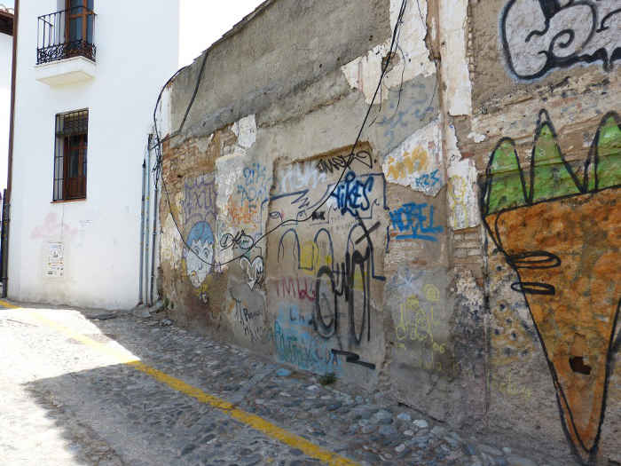 Pintadas muros en Pilar Seco GD 2014