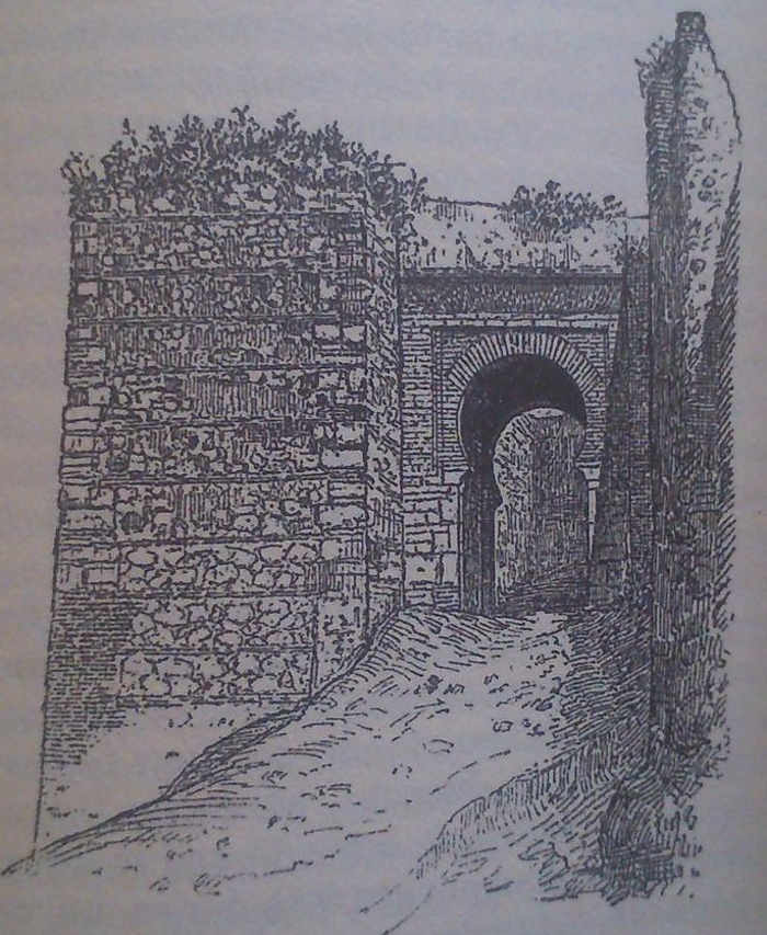 Puerta Monaita ilustración de 1892