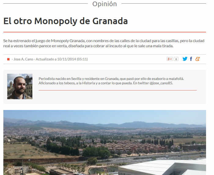 El otro Monopoly de Granada