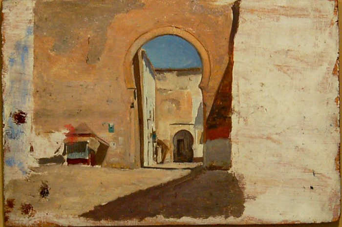 Puerta Elvira de Gómez Moreno 1878