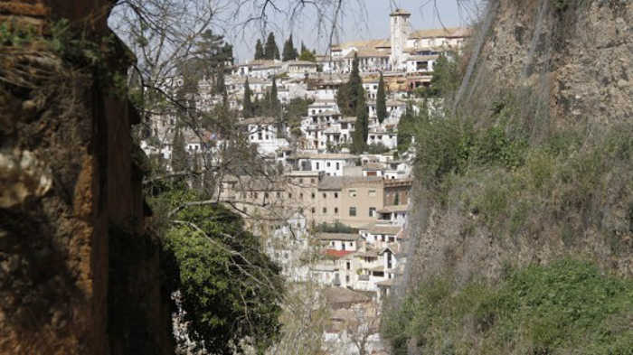 El barrio del Albaicín desde la Cuesta de los Chinos. Foto: Álex Cámara
