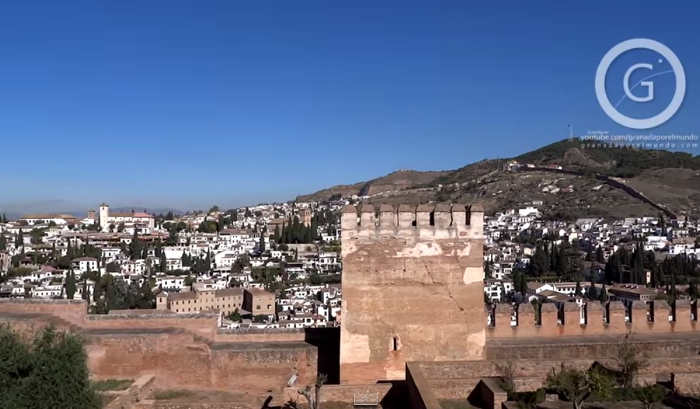 Vista Albayzin en Granada por el mundo