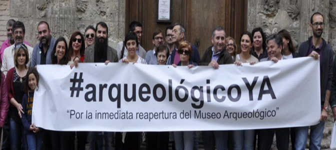 Concentración #ArqueológicoYa el sábado en la Casa de Castril con la presencia de Diego Valderas./ La Ciudad Accesible
