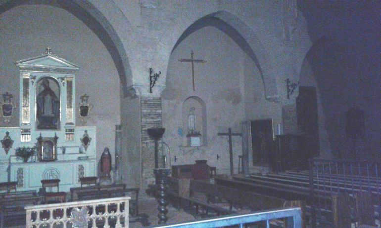 Aspecto actual del interior de la iglesia de San Nicolás / Amigos de San Nicolás