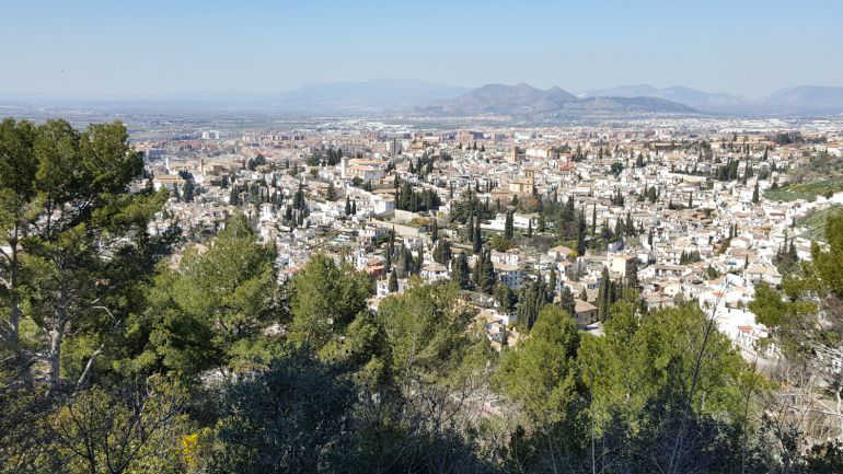 Vista del Albayzin desde la Silla del Moro RG 2016