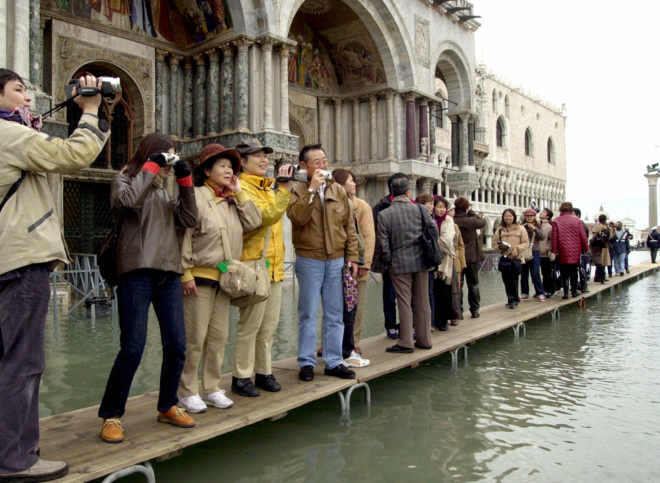 turistas Venecia 2016