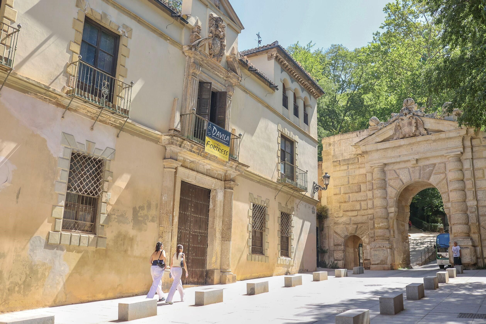 Palacio de los Marqueses de Cartagena, en la Cuesta de Gomérez, que se reconvertirá en un hotel de lujo